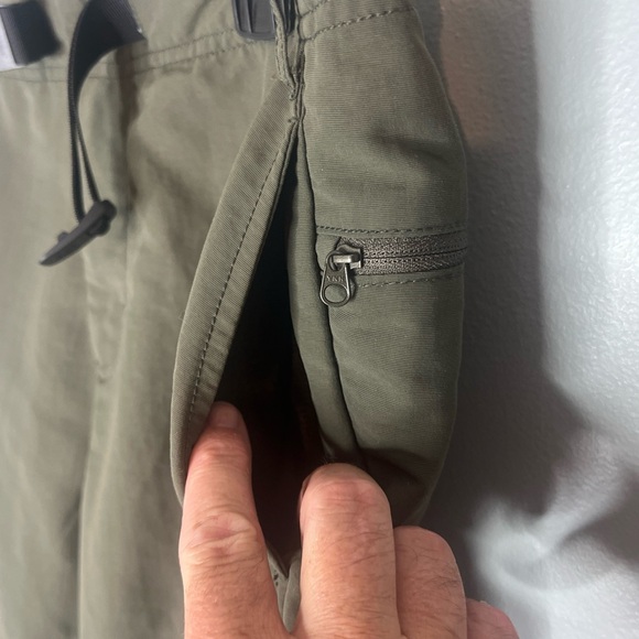 The North Face Green Convertible Hiking Outdoor Walking Pants Size 32 - Picture 6 of 16
